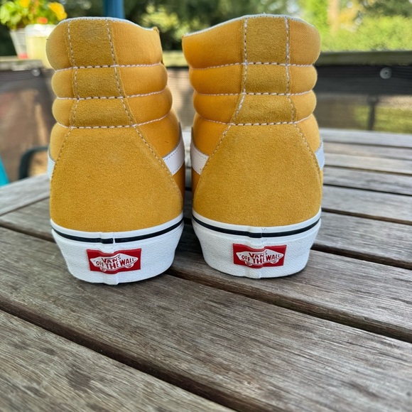 Vans Yellow High-Top Sneakers - Picture 5 of 13